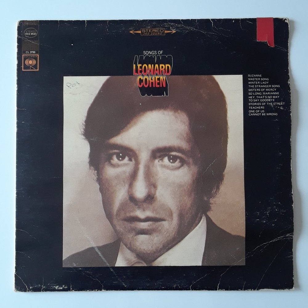 Leonard Cohen. Songs of Leonard Cohen. 1968